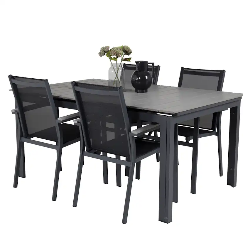 Matgrupp Venture Home Lova 160/240 med 4 Pincy Stolar