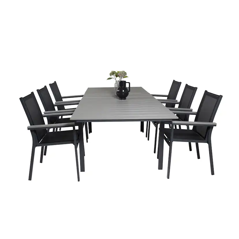 Matgrupp Venture Home Lova 160/240 med 6 Pincy Stolar