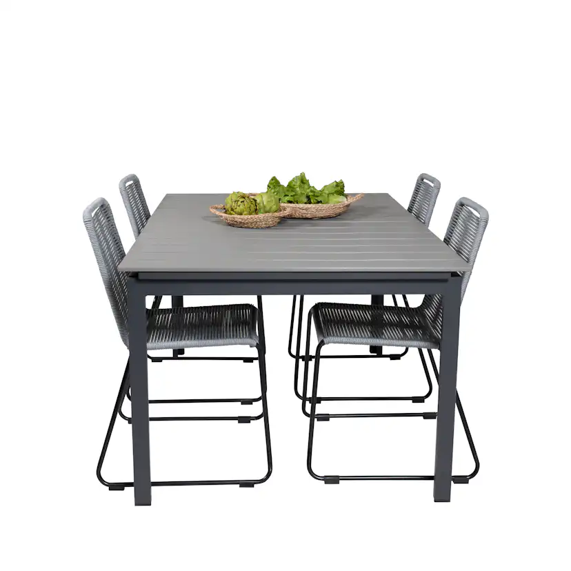 Matgrupp Venture Home Lova 160/240 med 4 Leon Stolar