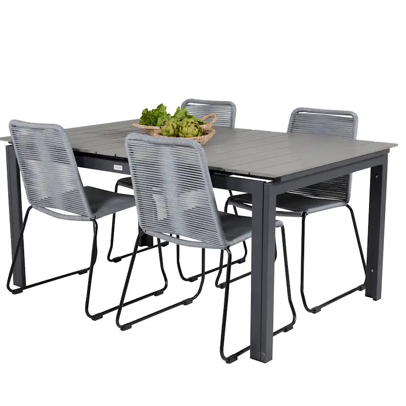 Matgrupp Venture Home Lova 160/240 med 4 Leon Stolar