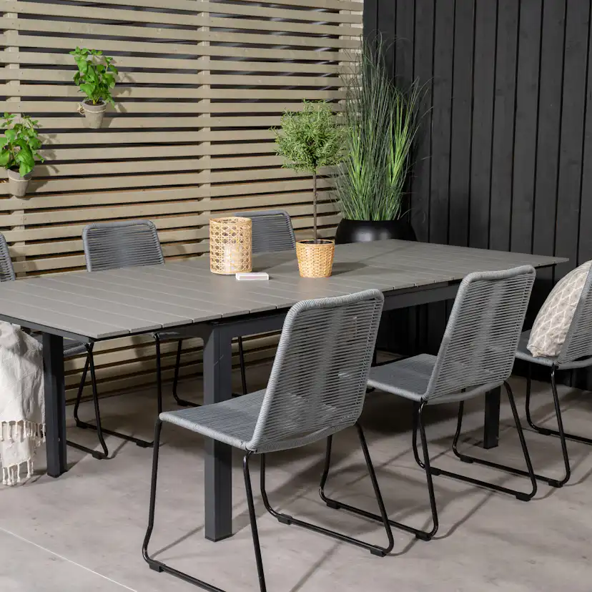 Matgrupp Venture Home Lova 160/240 med 6 Leon Stolar