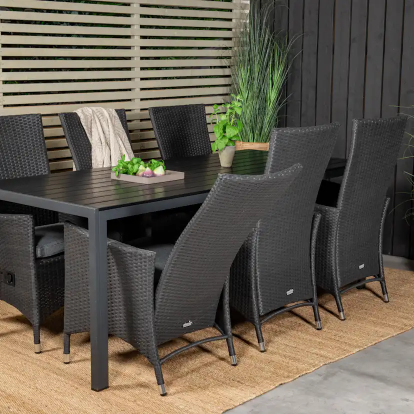 Matgrupp Utomhus Venture Home Break med 6 Padova Trädgårdsstolar