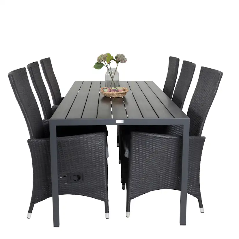 Matgrupp Utomhus Venture Home Break med 6 Padova Trädgårdsstolar