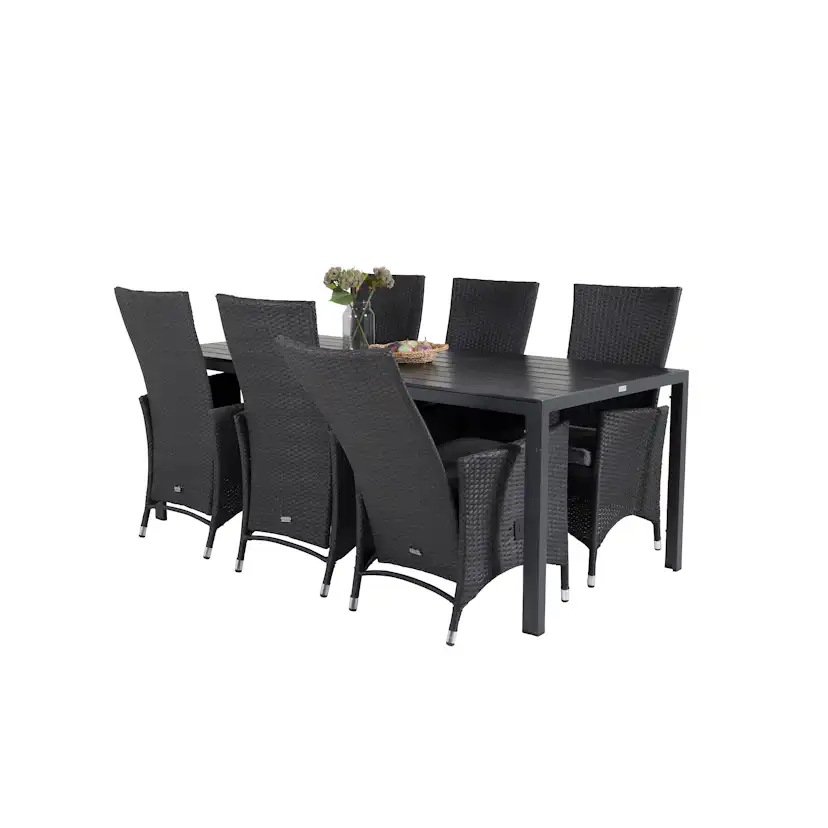 Matgrupp Utomhus Venture Home Break med 6 Padova Trädgårdsstolar