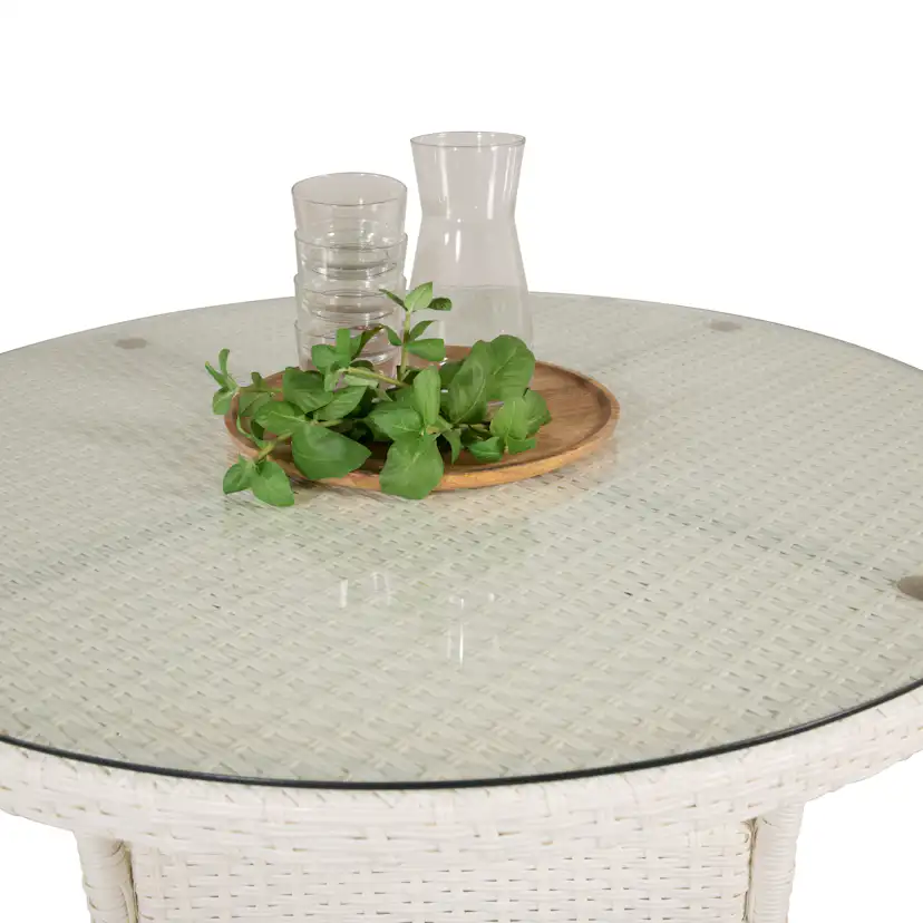 Matgrupp Venture Home Virda Ø 90 med 2 Asta Stolar