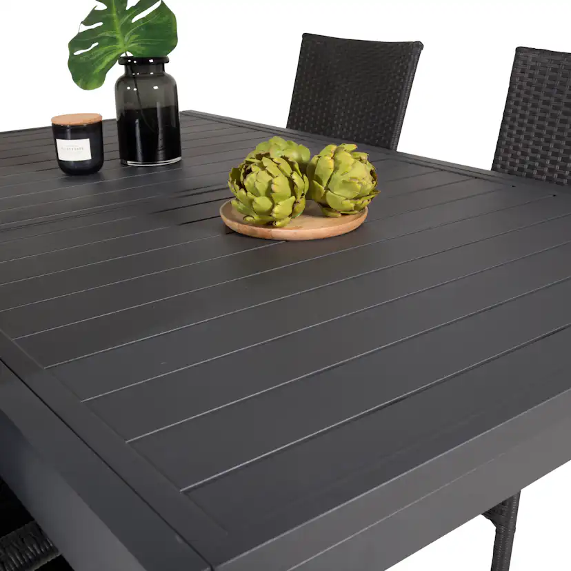 Matgrupp Venture Home Madrid 160/240 med 4 Asta Stolar