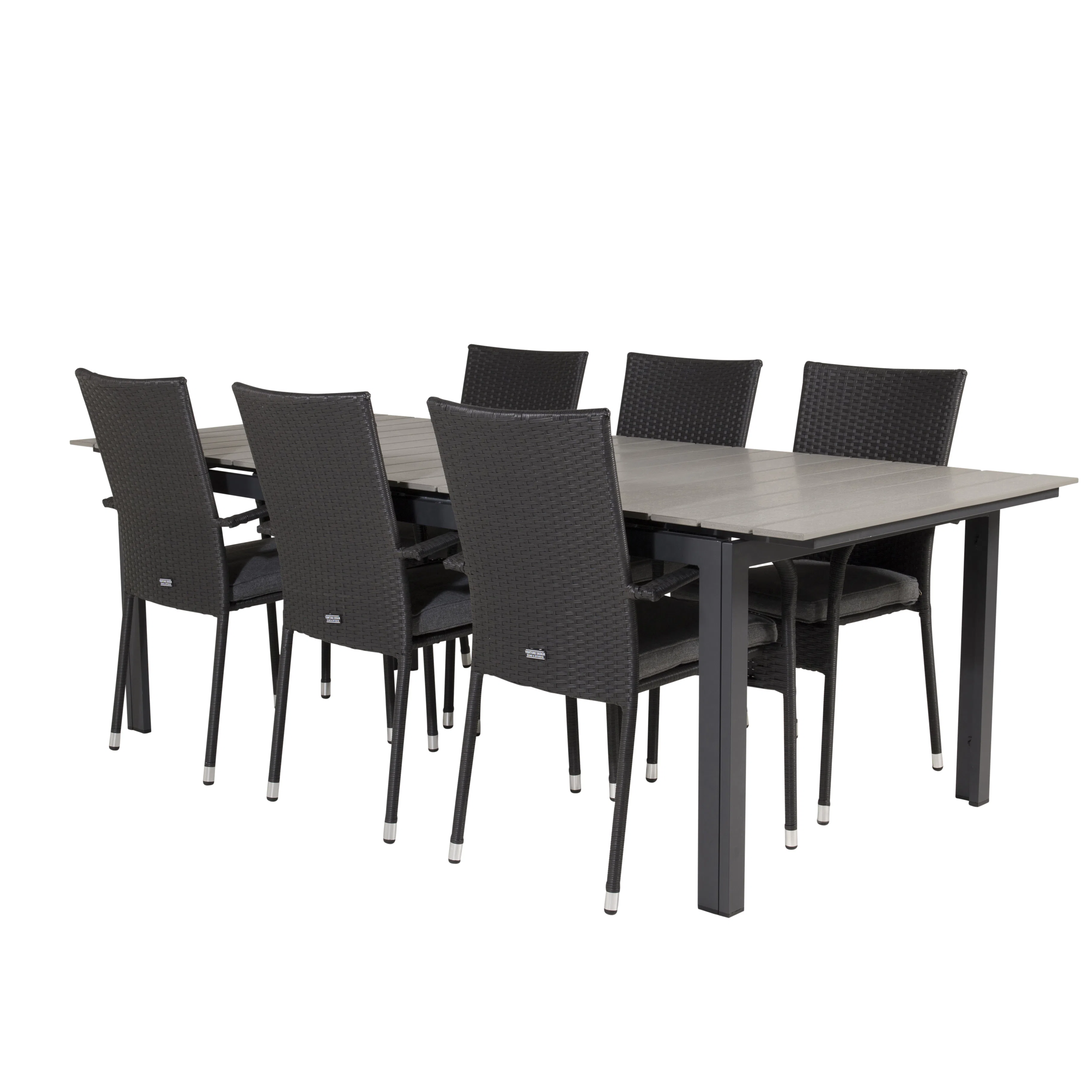 Matgrupp Venture Home Lova 224/324 med 6 Asta Stolar