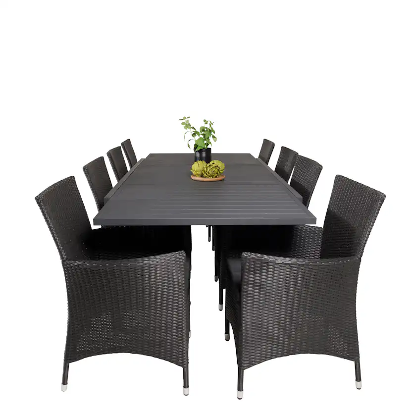 Matgrupp Venture Home Madrid 160/240 med 8 Kira Stolar