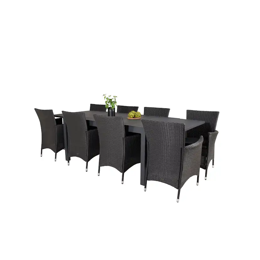 Matgrupp Venture Home Madrid 160/240 med 8 Kira Stolar