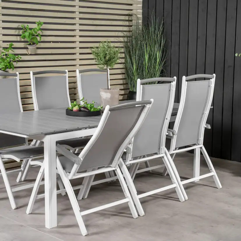 Matgrupp Venture Home Lova 224/324 med 6 Aleyna Stolar