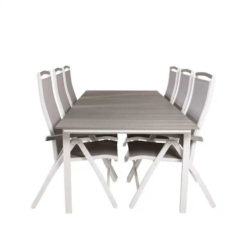 Matgrupp Venture Home Lova 224/324 med 6 Aleyna Stolar