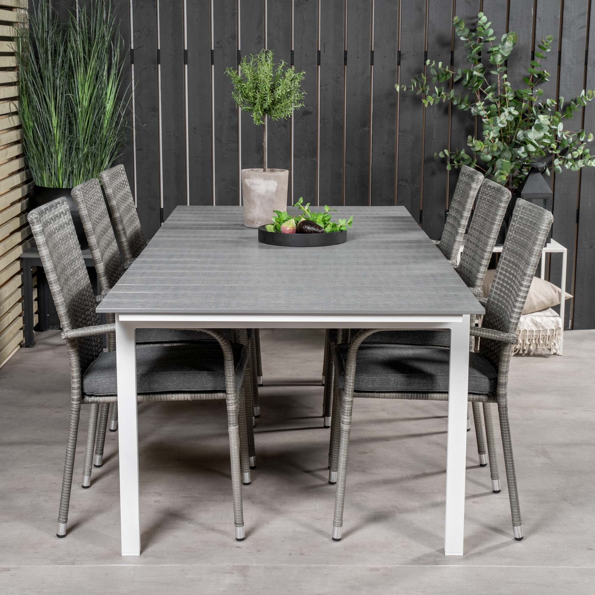 Matgrupp Venture Home Lova 224/324 med 6 Asta Stolar