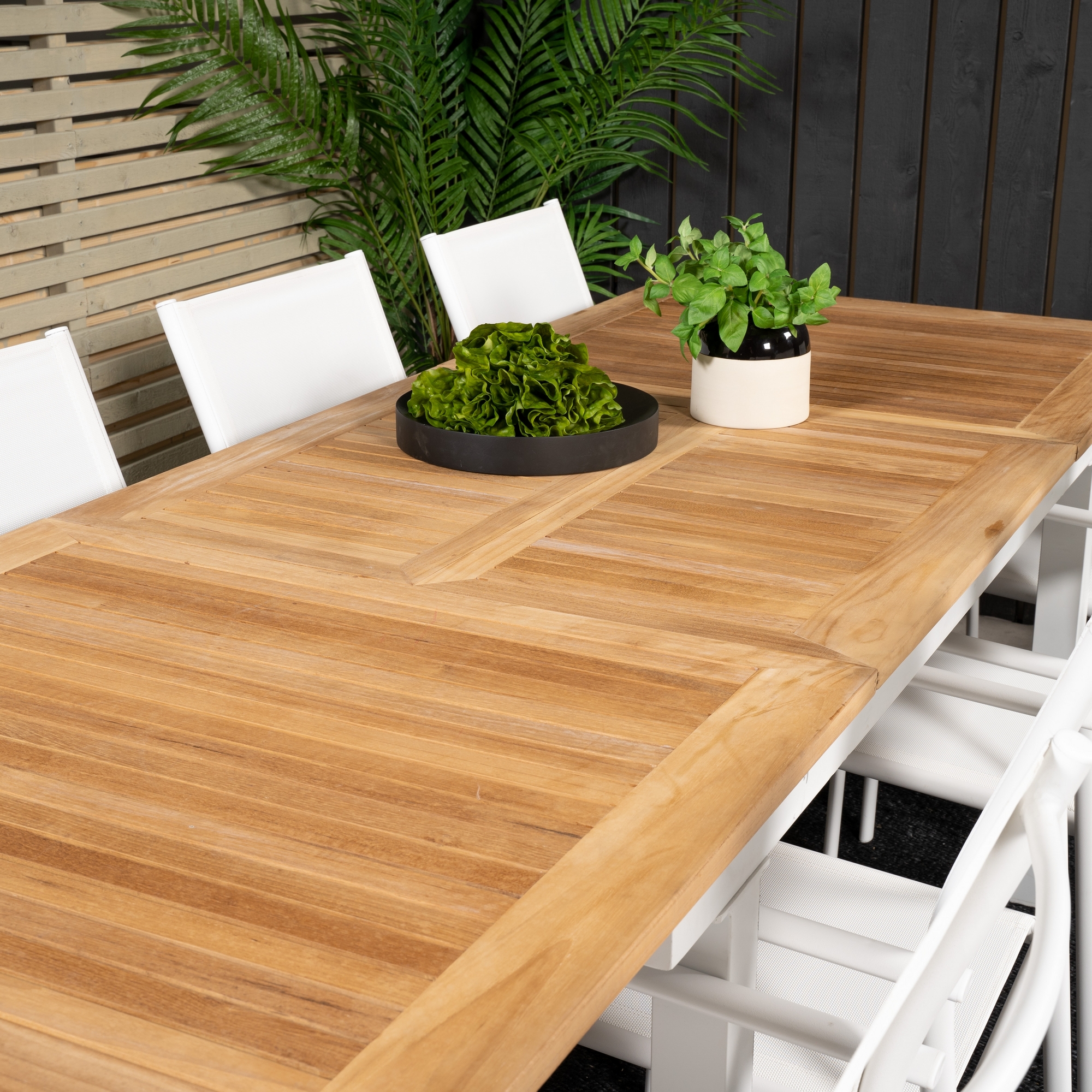 Matgrupp Venture Home Perla 160/240 med 8 Siri Matstolar