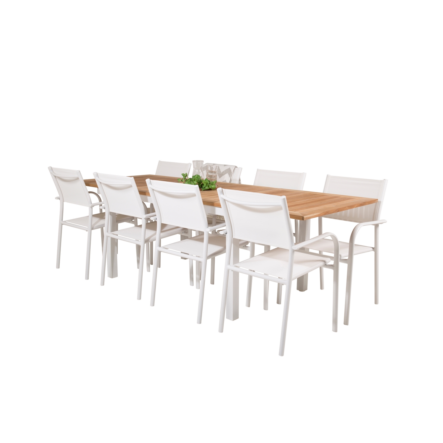 Matgrupp Venture Home Perla 160/240 med 8 Siri Matstolar