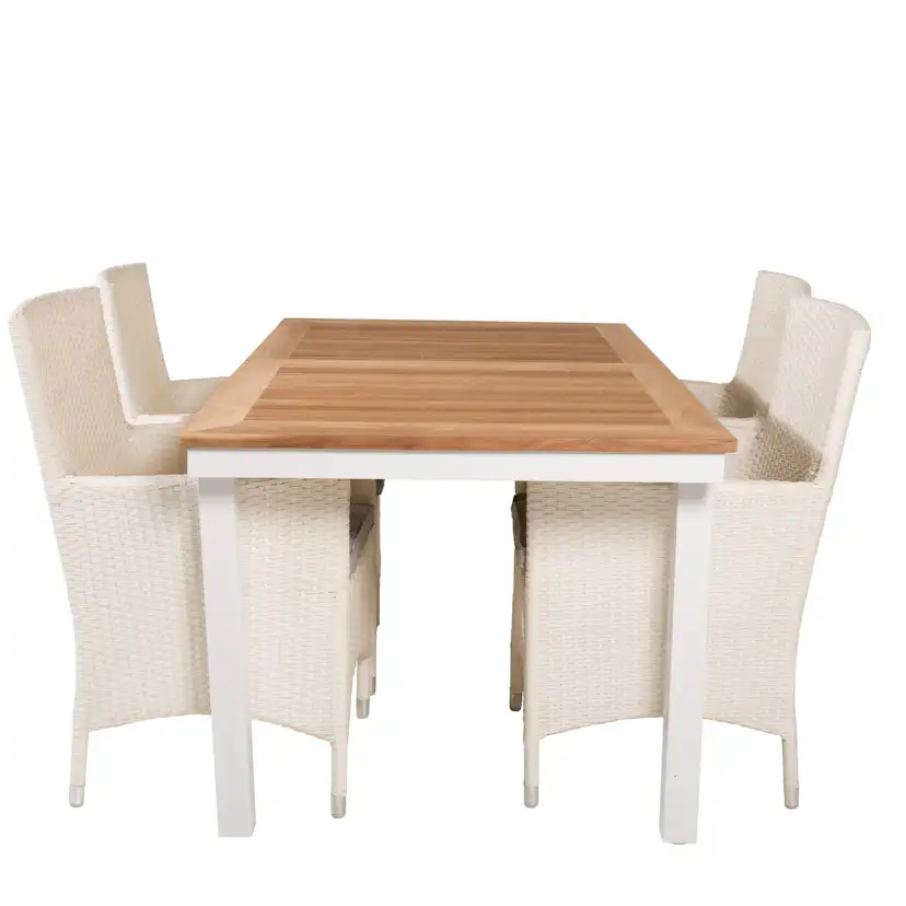 Matgrupp Venture Home Perla 160/240 med 4 Milwa Stolar