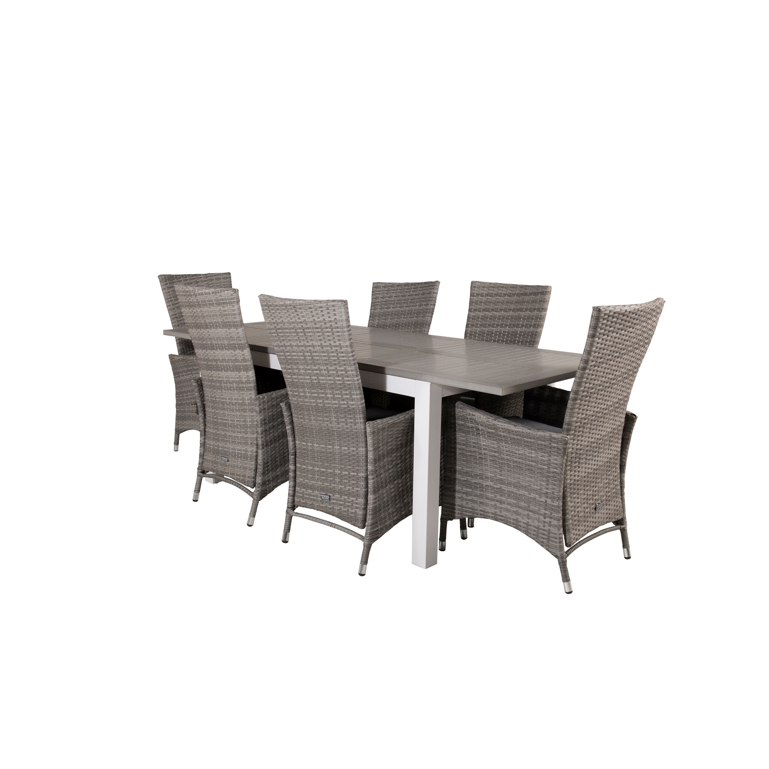 Matgrupp Venture Home Aleyna 152/210 med 6 Pishi Matstolar