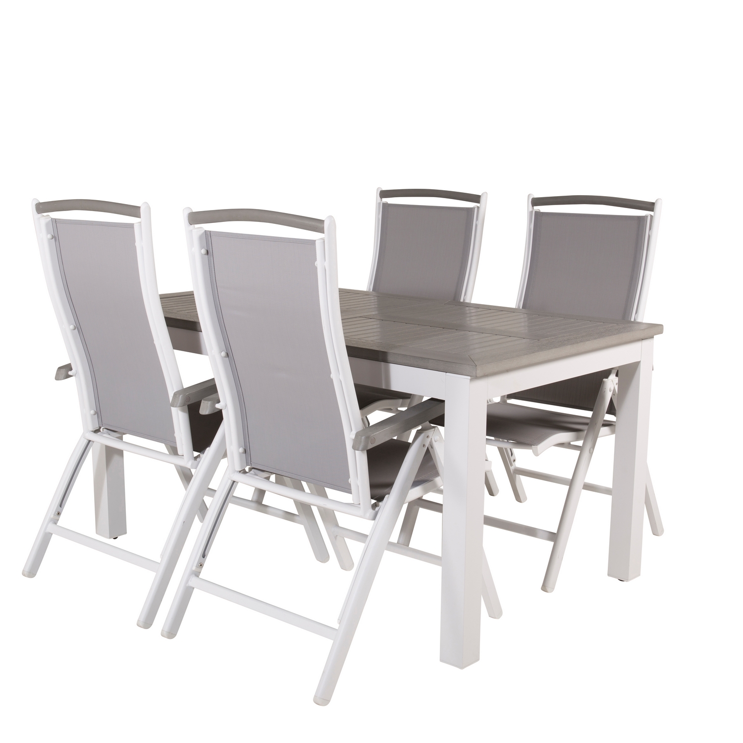 Matgrupp Venture Home Aleyna 152/210 med 4 Stolar