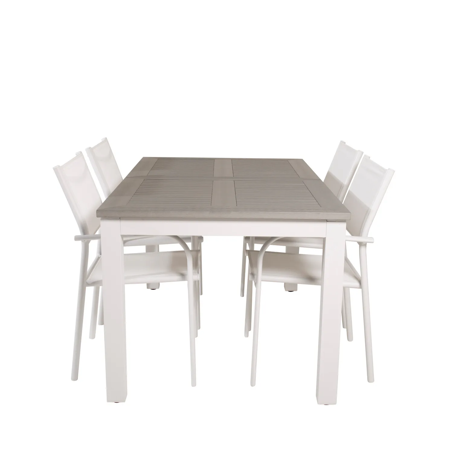 Matgrupp Venture Home Aleyna 152/210 med 4 Siri Karmstolar