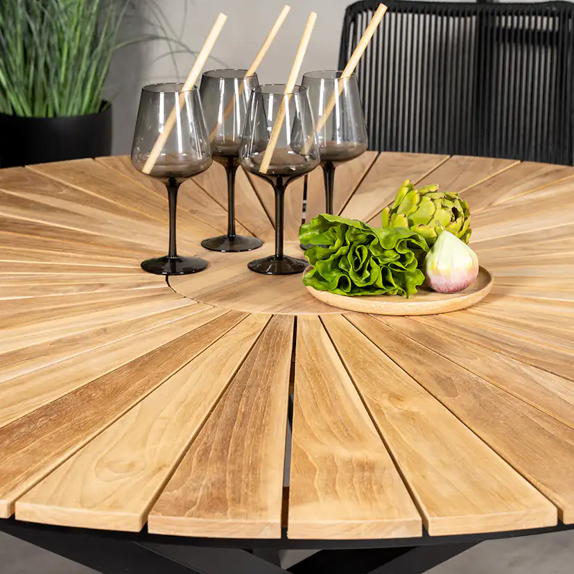 Matgrupp Utomhus Venture Home Mexico med 6 Bois Trädgårdsstolar