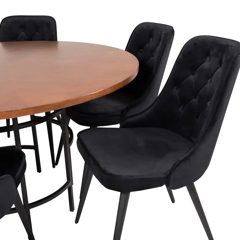 Matgrupp furniture/fashion Copenhagen med 6 Vera Stolar