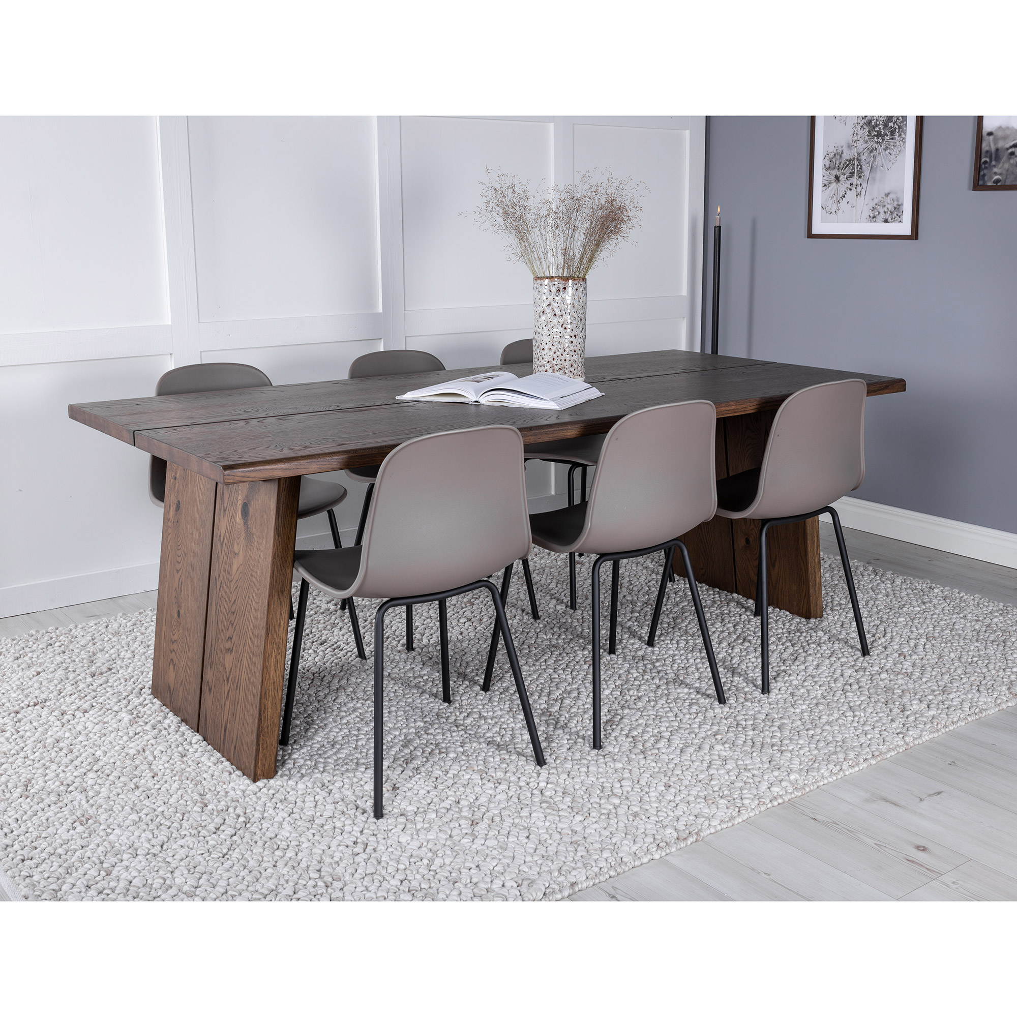 Matgrupp Venture Home Lotus med 6 Ardi Stolar