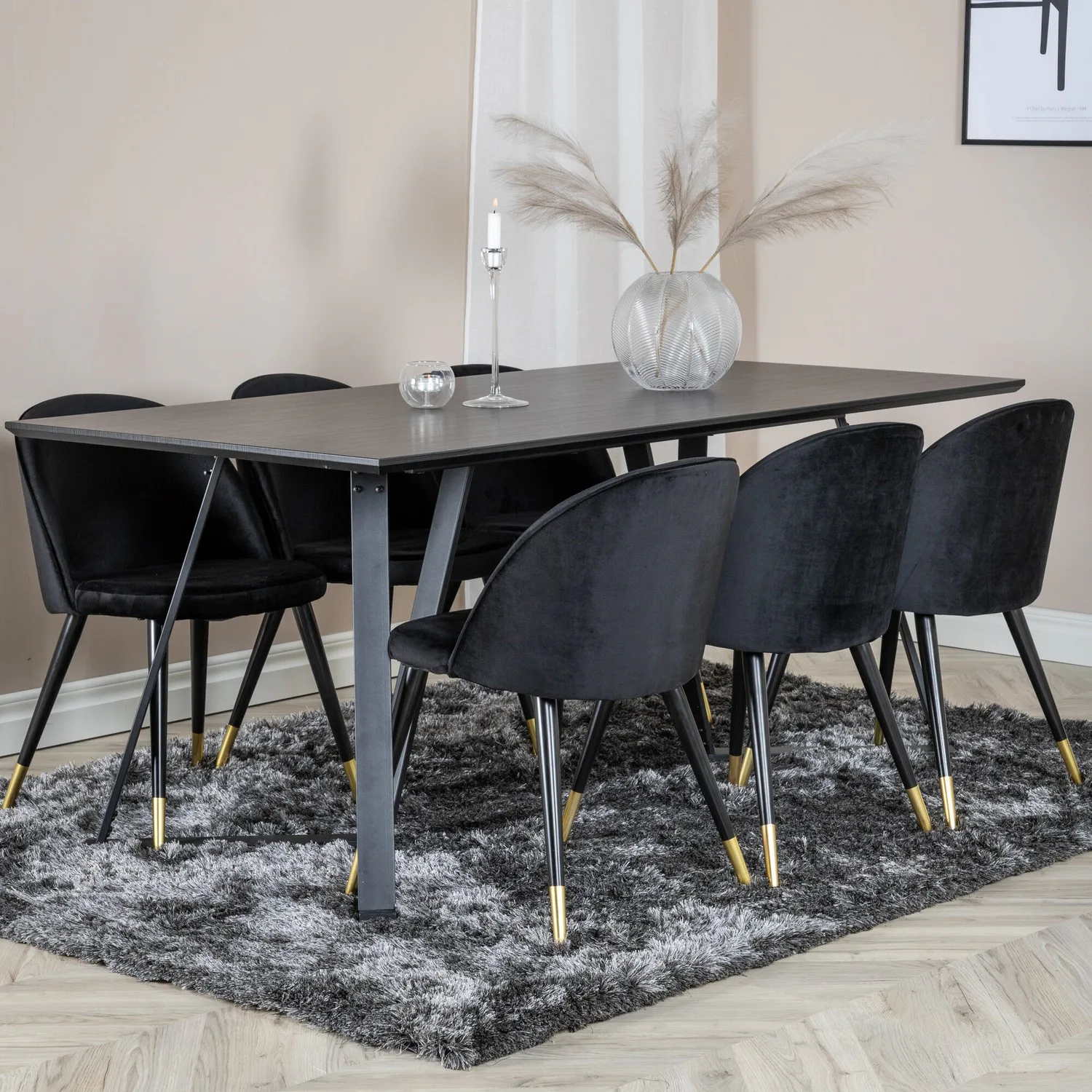 Svart/Svart/Mässing