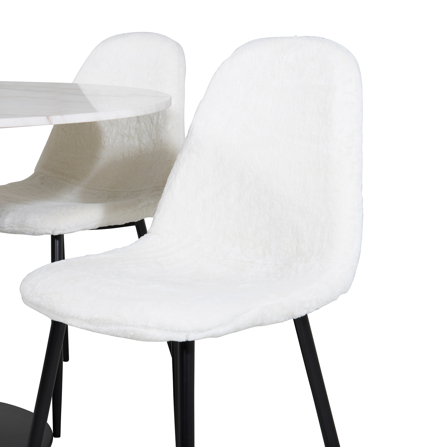 Matgrupp Venture Home Estelle med 4 Pooya Stolar PolyEstelletyg