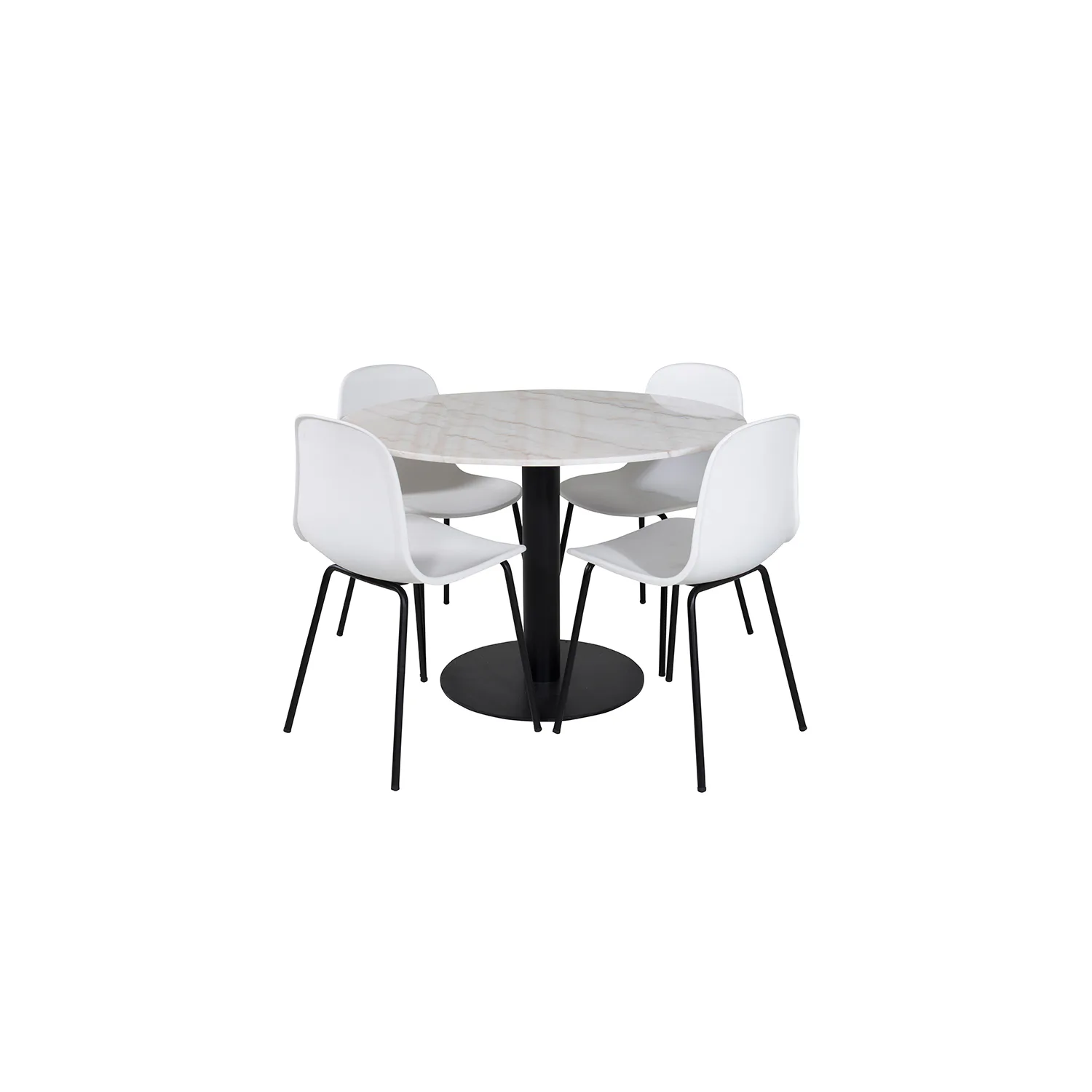 Matgrupp Venture Home Estelle med 4 Ardi Stolar