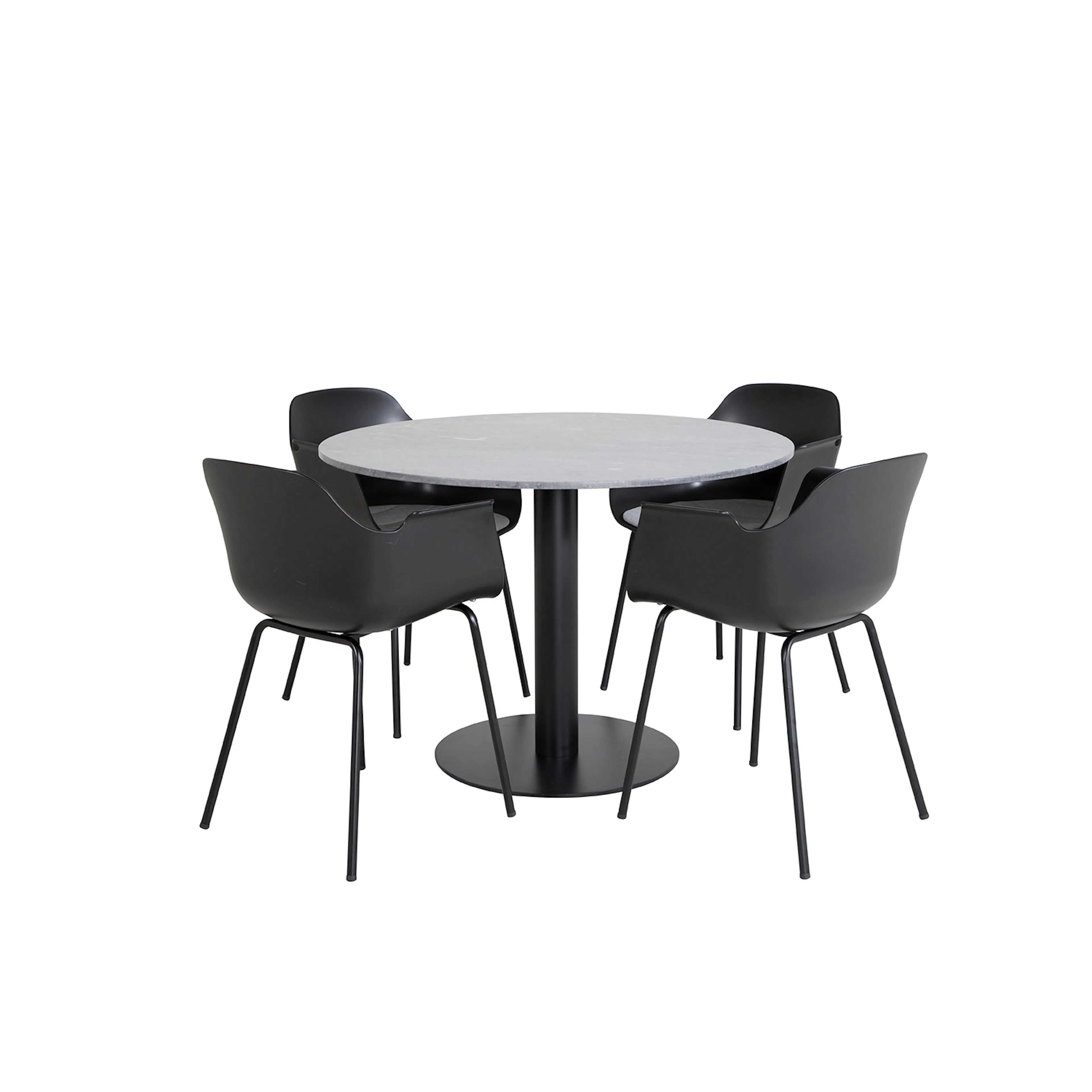 Matgrupp Venture Home Estelle med 4 Colombine Stolar