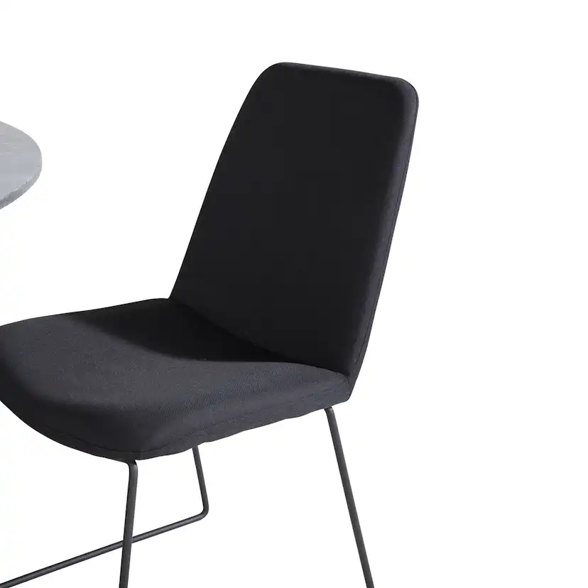 Matgrupp Venture Home Estelle med 4 Muscot Stolar PolyEstelletyg