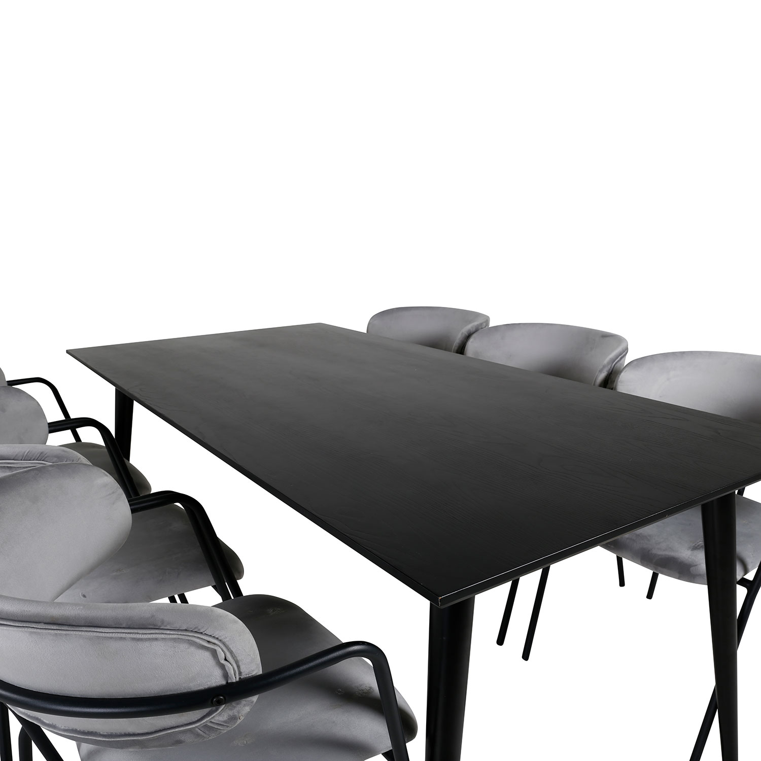 Matgrupp Venture Home Dipp med 6 Arrow stolar