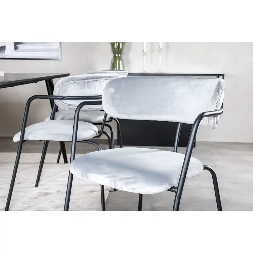 Matgrupp Venture Home Dipp med 6 Arrow stolar