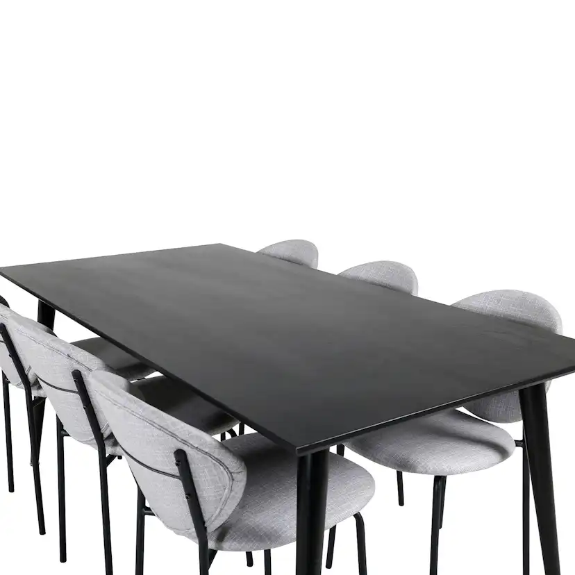 Matgrupp Venture Home Dipp med 6 Vault stolar