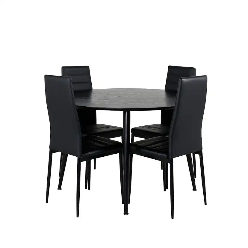 Matgrupp Venture Home Dipp med 4 Slim High stolar