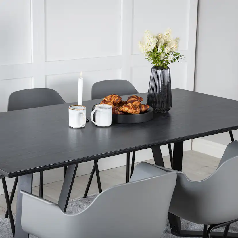 Matgrupp Venture Home Marina med 6 Comfort Plastic stolar