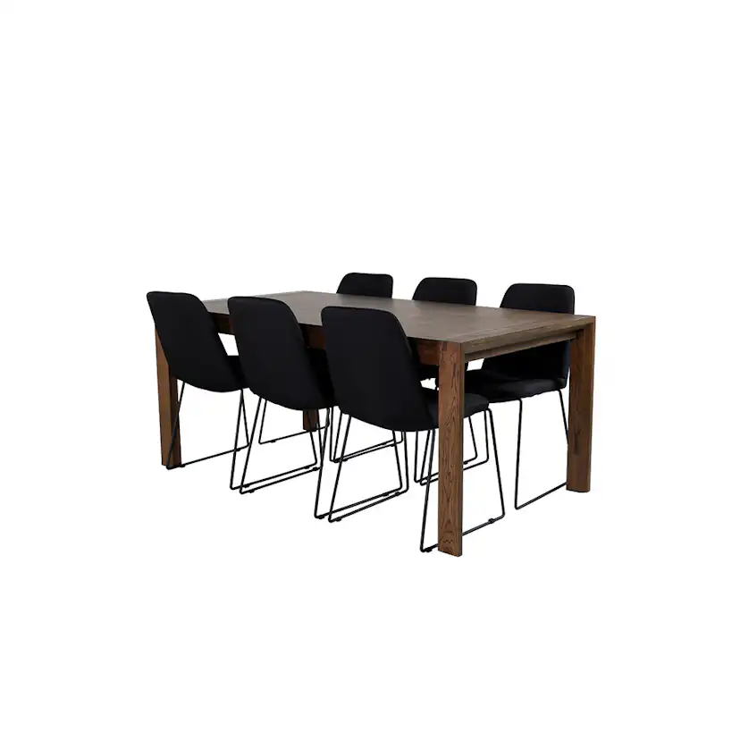 Matgrupp Venture Home Slider med 6 Muce Stolar