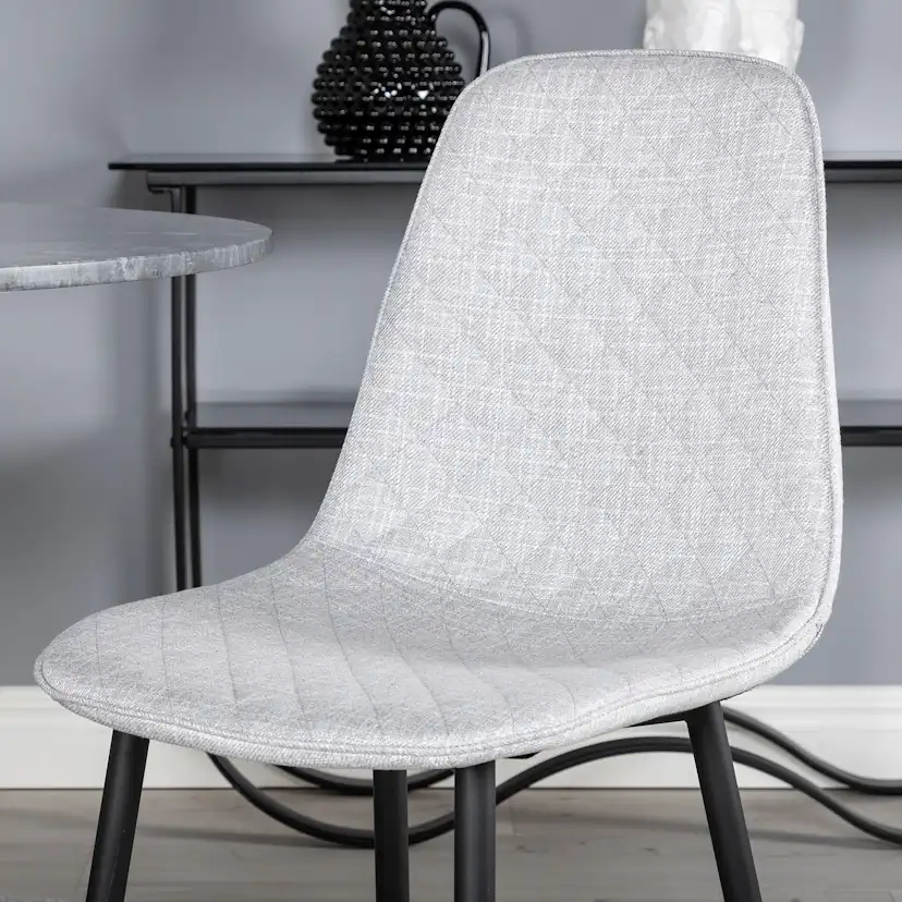 Matgrupp Venture Home Estelle med 4 Polar Diamond stolar