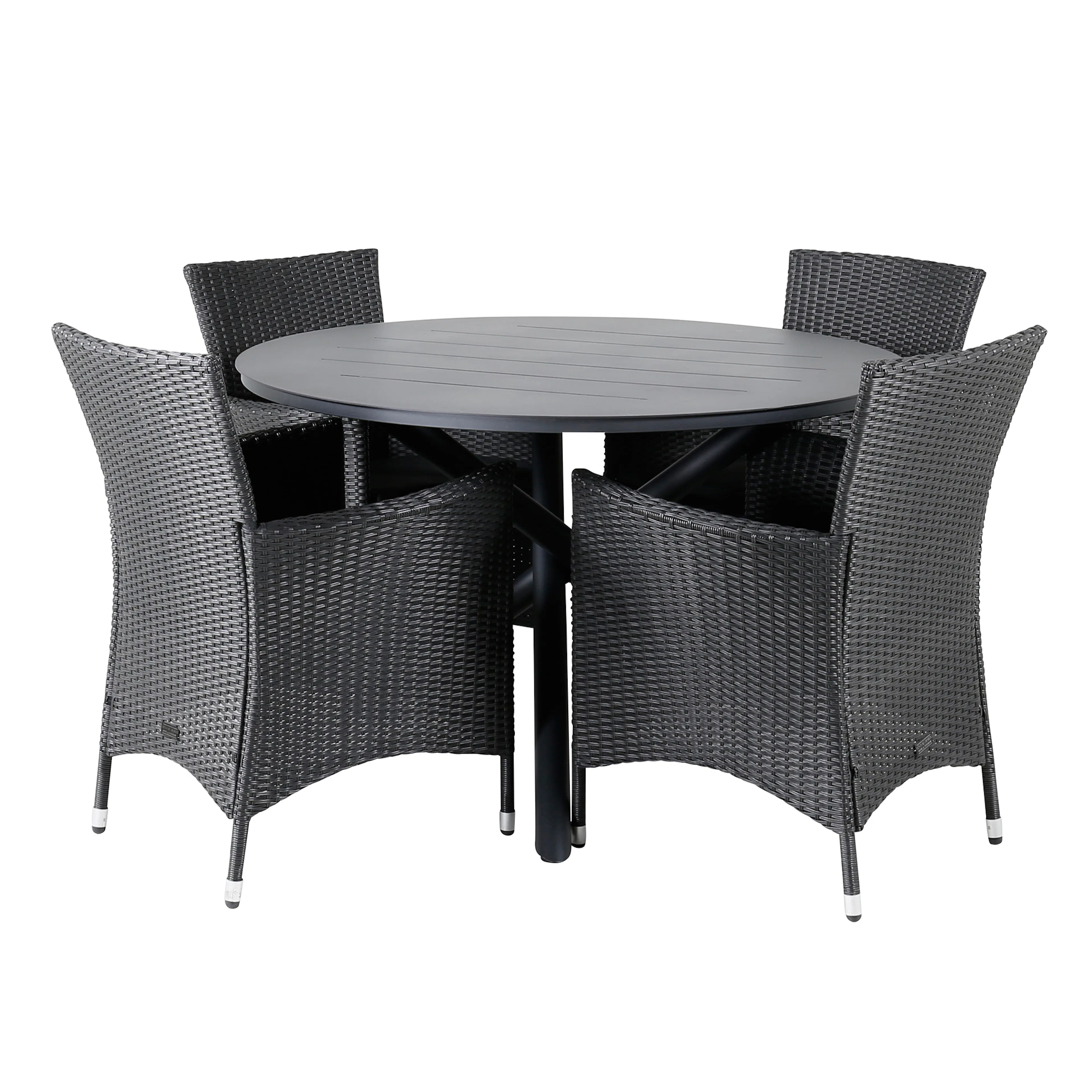 Matgrupp Venture Home Ande med 4 Kew Matstolar