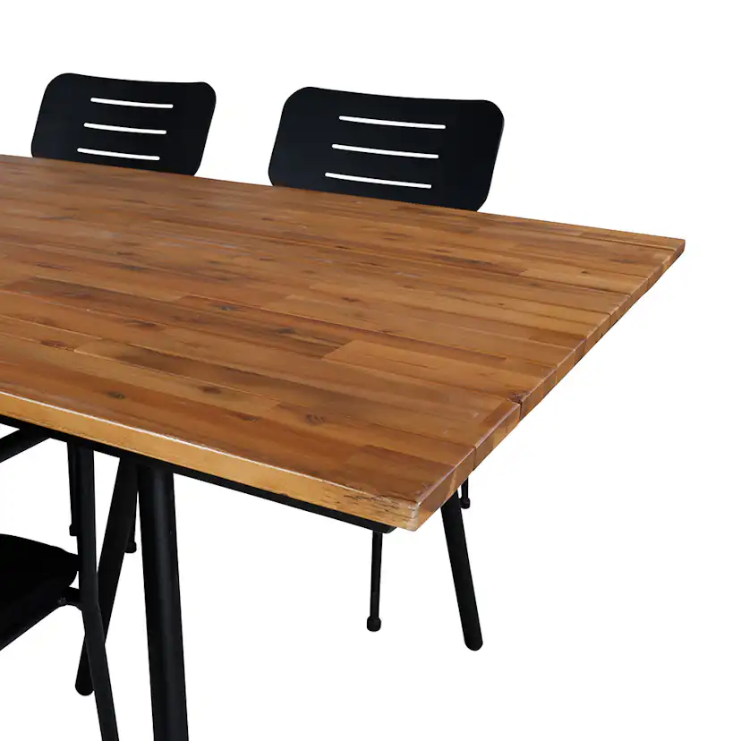 Matgrupp Venture Home Chane med 4 Nime Matstolar