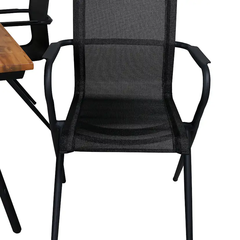 Matgrupp Venture Home Chane med 4 Anve Matstolar