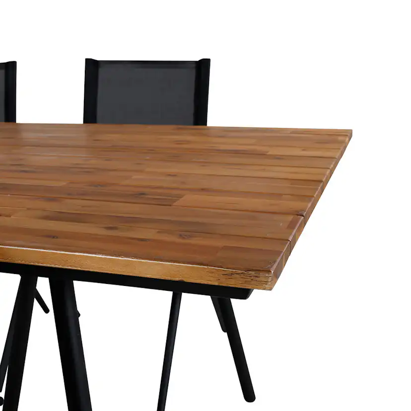 Matgrupp Venture Home Chane med 4 Anve Matstolar