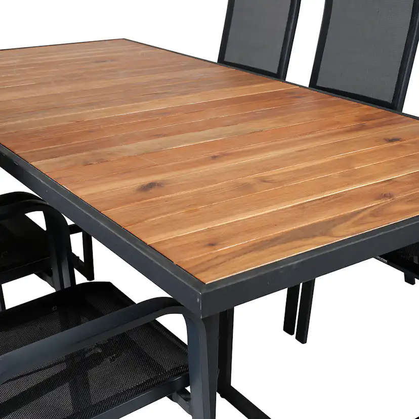 Matgrupp Venture Home King med 6 Curz Matstolar