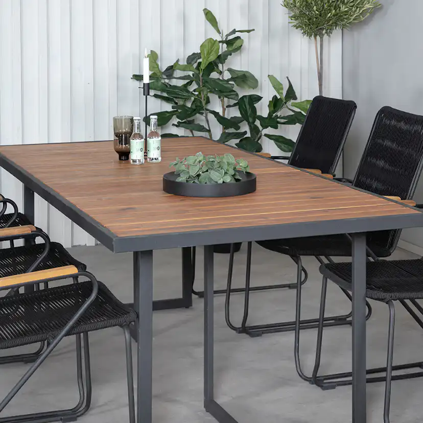 Matgrupp Venture Home King med 6 Billy Karmstolar