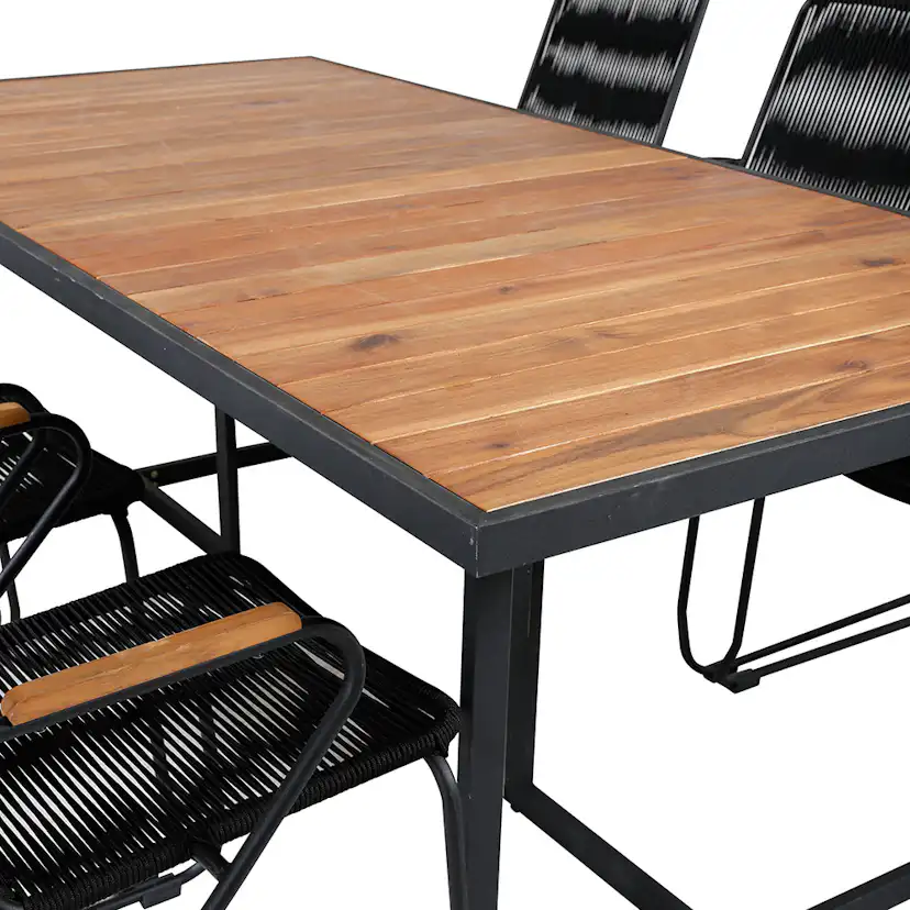 Matgrupp Venture Home King med 6 Billy Karmstolar