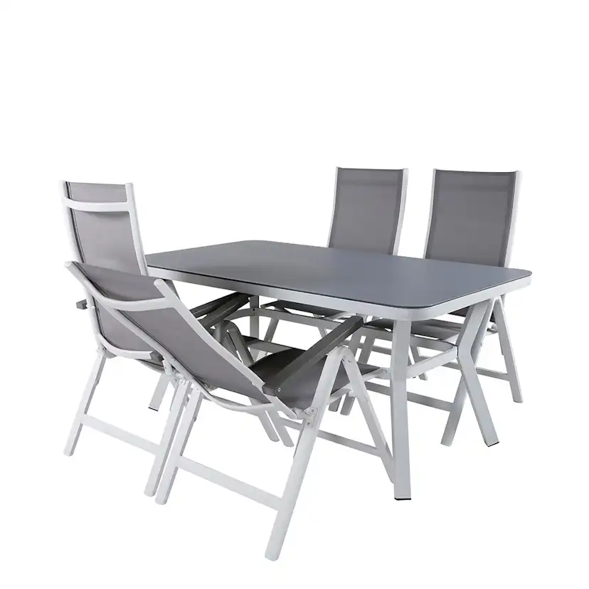 Matgrupp Venture Home Vyn med 4 Arz Matstolar