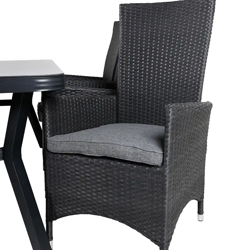 Matgrupp Utomhus Venture Home Vyn med 6 Pam Trädgårdsstolar