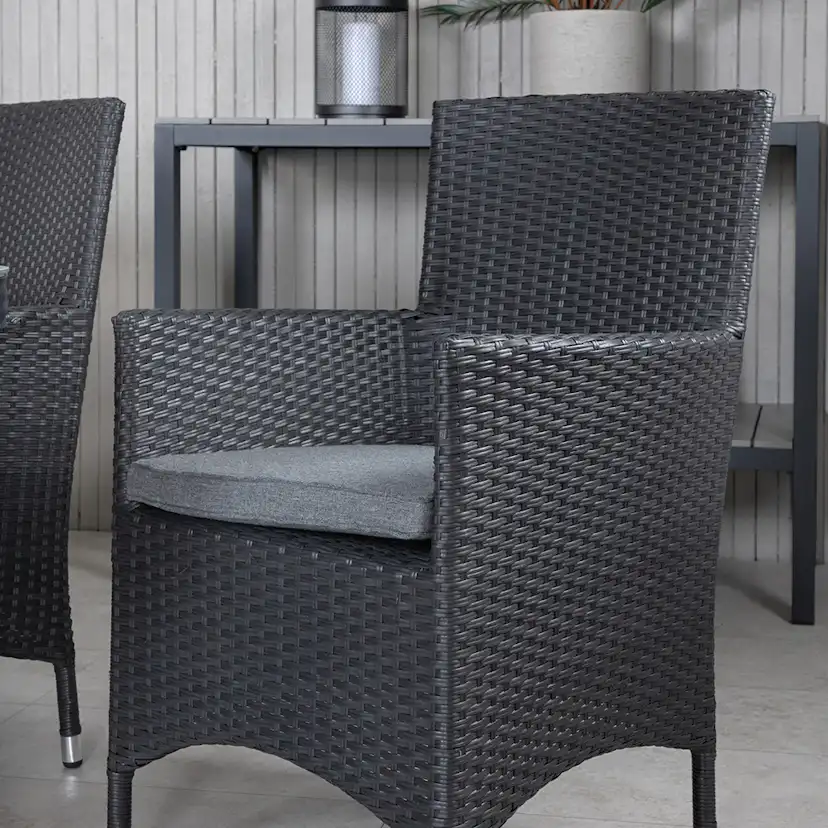 Matgrupp Utomhus Venture Home Vyn med 6 Mani Trädgårdsstolar