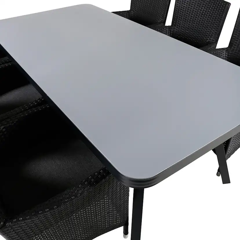 Matgrupp Utomhus Venture Home Vyn med 6 Mani Trädgårdsstolar