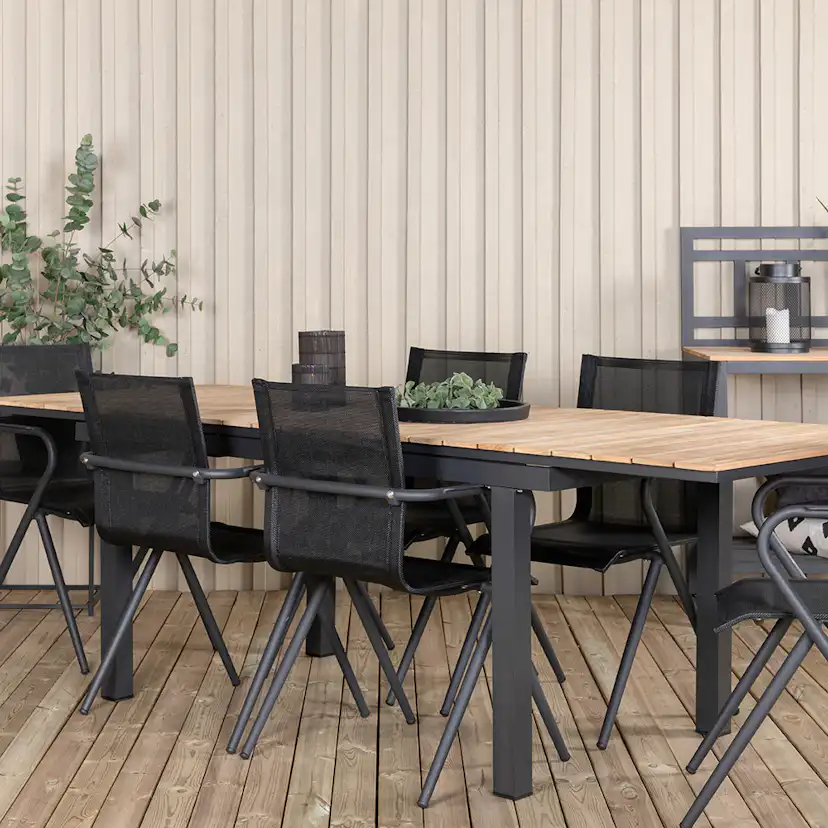 Matgrupp Venture Home Mendi med 6 Act Stolar