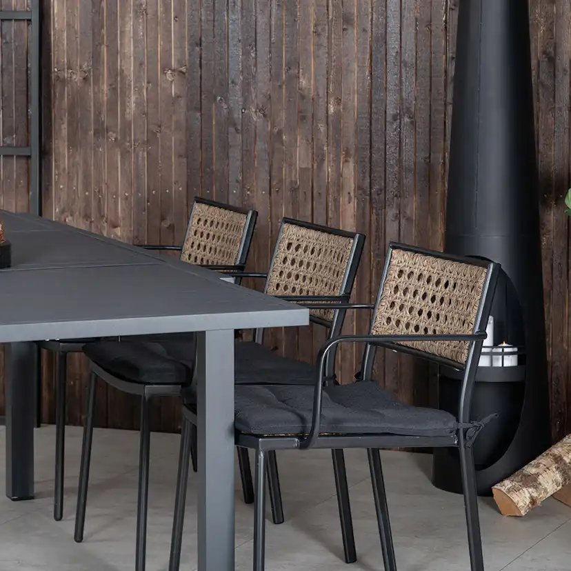 Matgrupp Venture Home Marbella med 6 Poda Stolar